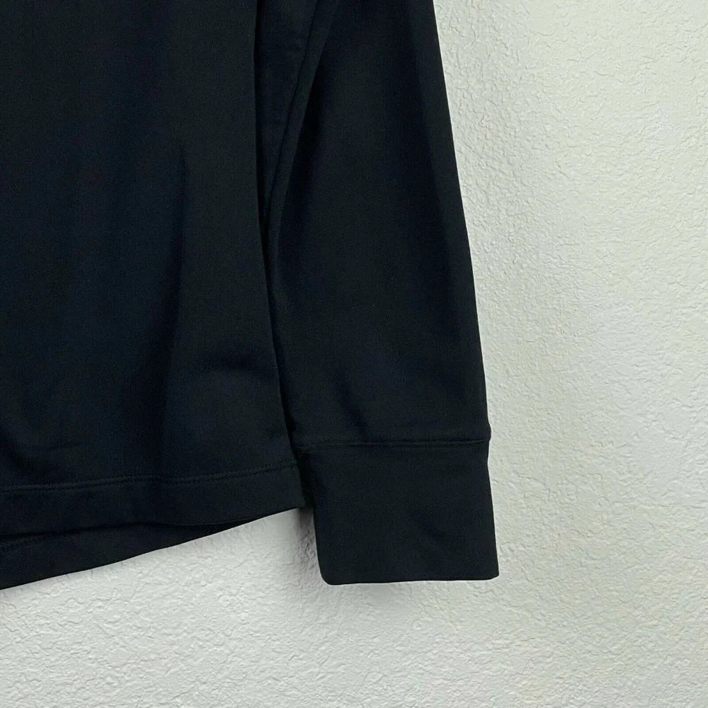 San Jose Sharks Jacket Men's Sz S Track 1/2 Zip Pullover Long Sleeve Black - Picture 6 of 9